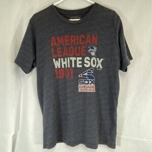 Chicago White Sox MLB Majestic Short Sleeve T    Shirt Mens Size Large Black